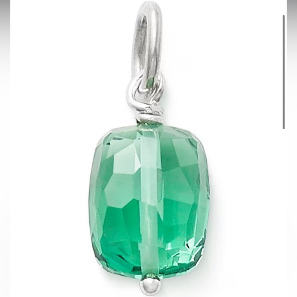 JAMES AVERY | Green Amethyst Birthstone Charm